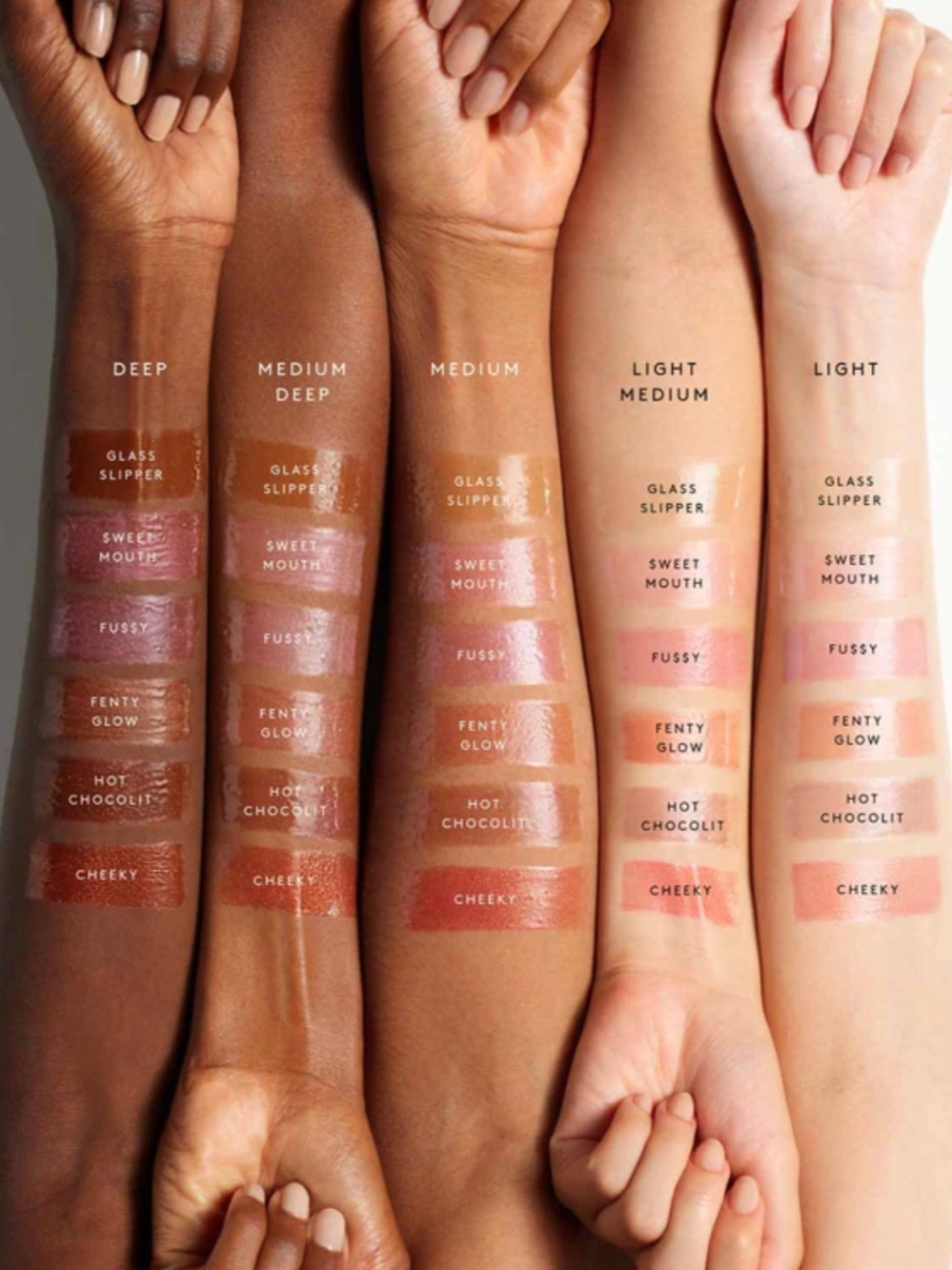FENTY GLOSS BOMB/CREAM LIP LUMINIZERS